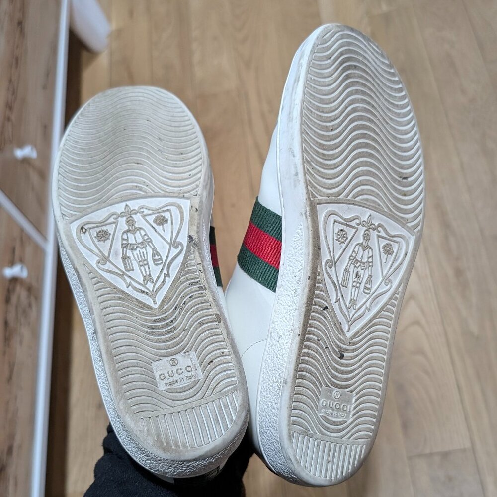 Gucci New Ace Sneaker (Women) Size: 9.5US/39.5EU (Pre-worn) - Picture 13 of 14
